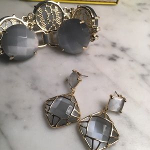 Kendra Scott Slate Gray cats eye